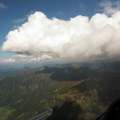 Flugwegposition um 14:01:06: Aufgenommen in der Nähe von Donnersbachwald, 8953, Österreich in 2536 Meter